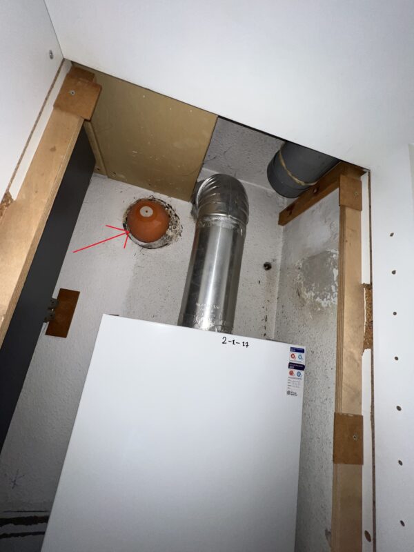 Ventilatiekanaal lekkage Blowerdoortest Vlissingen