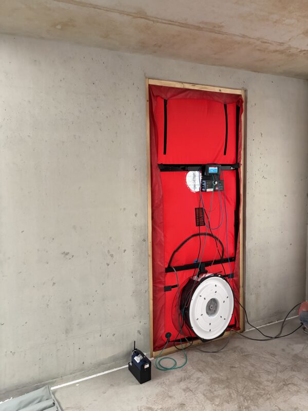 Blowerdoortest Hage Energielabels